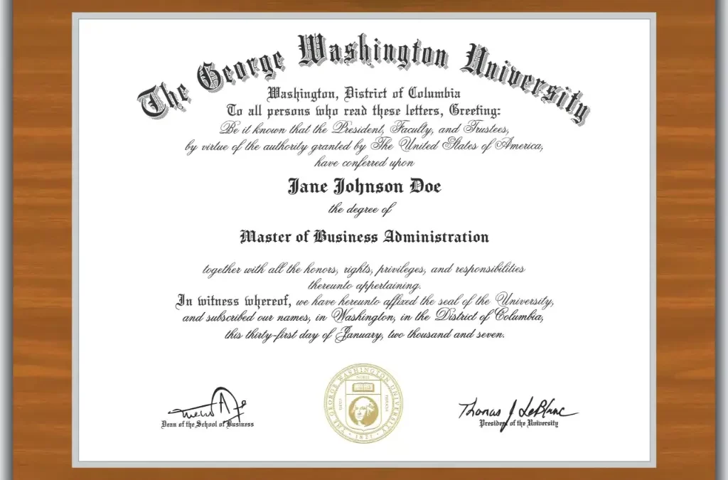 Advantages of a Laminated Diploma Plaque vs. Glass Diploma Frames